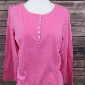 Lilly Pulitzer pink shirt
